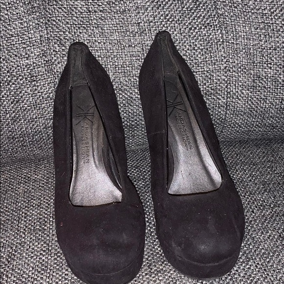 Kim kardashian kollection black wedges - Picture 1 of 4